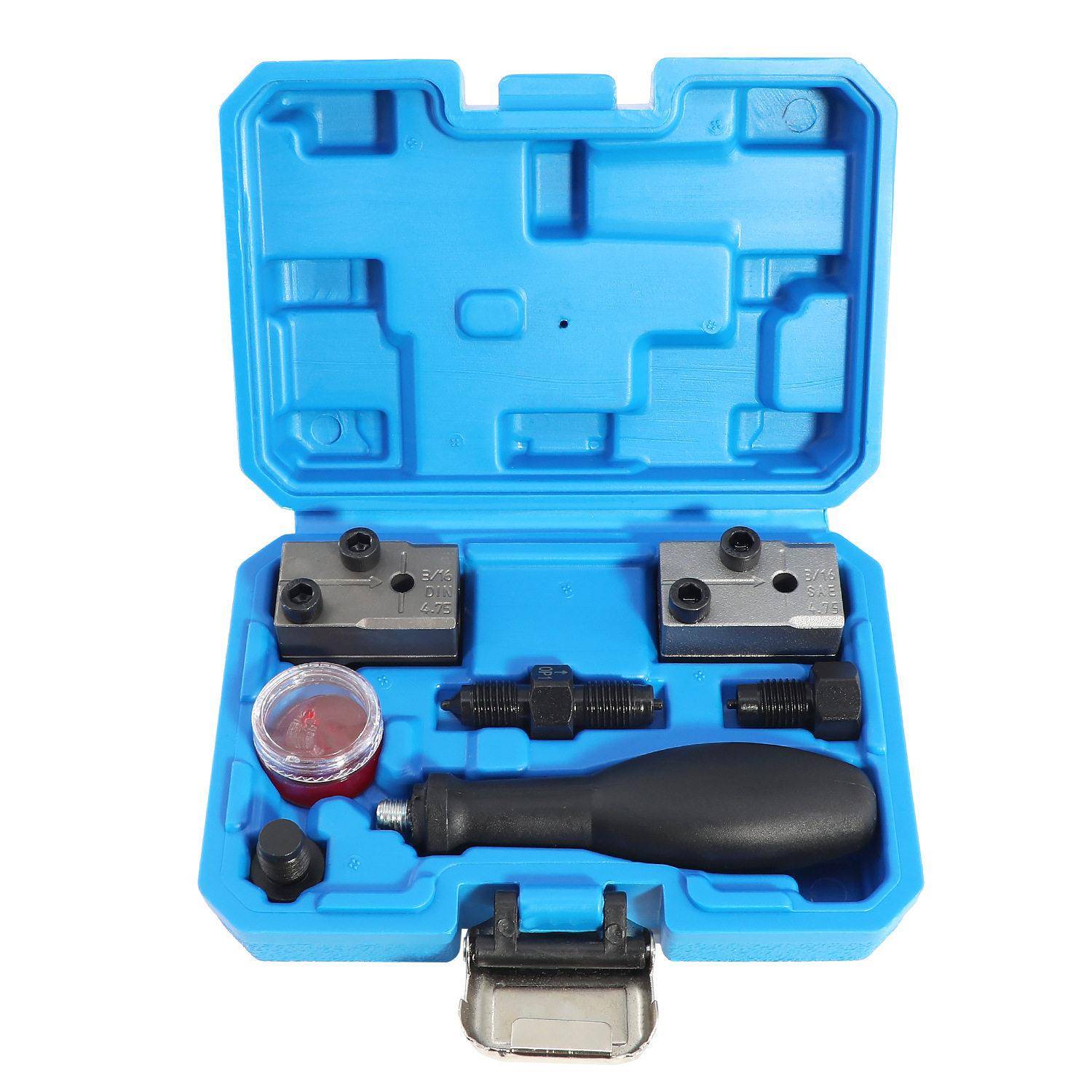 刹车油管扩口器4.75 DIN/SAE两用刹车油管扩孔器制动铜管扩口工具