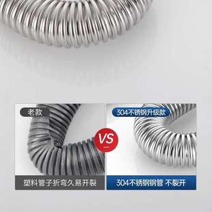 厨房不锈钢防臭下水管配件55mm洗菜盆58mm接口大口径洗碗池排水管