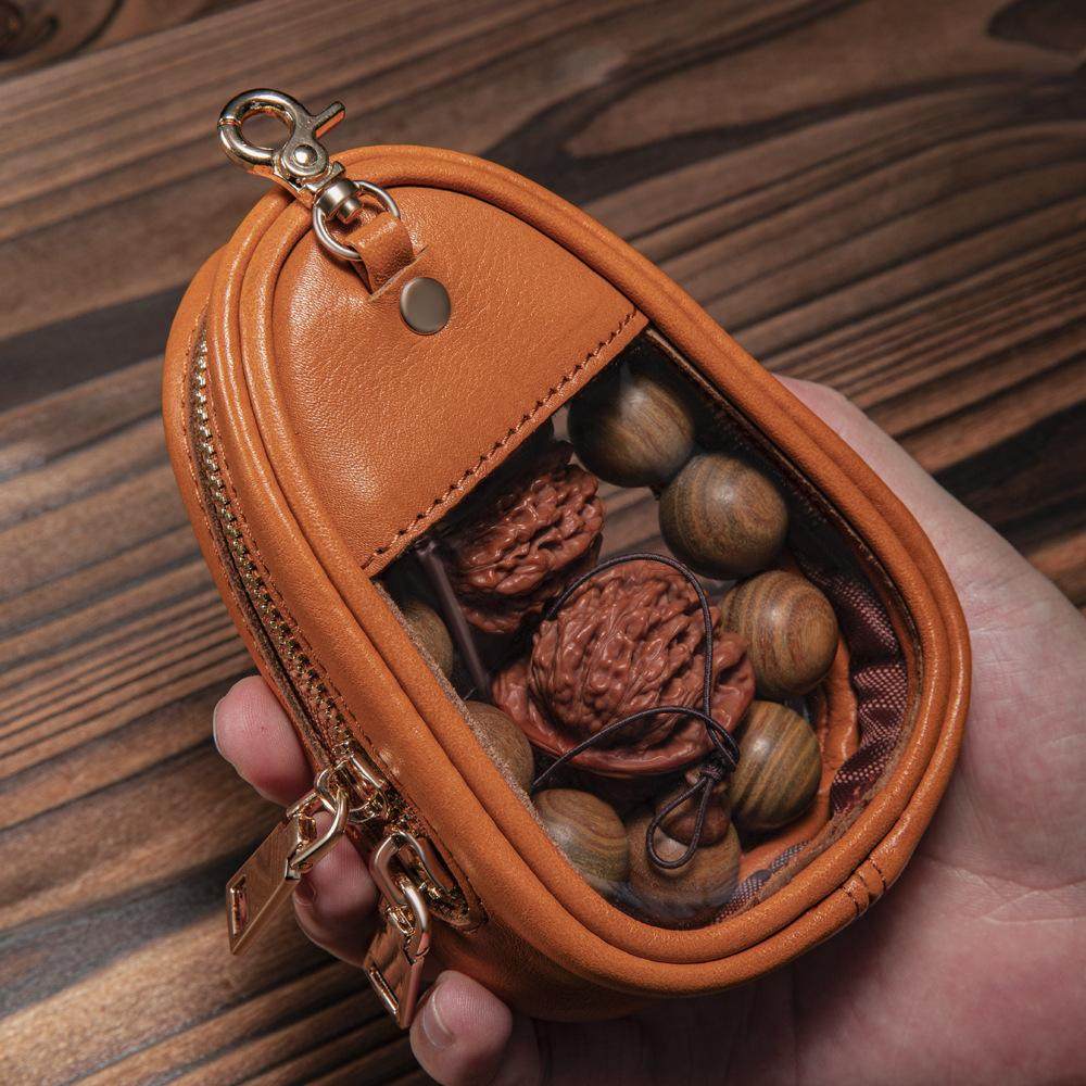 文玩核桃收纳包透明防尘手链珠宝首饰品盒佛珠菩提手串袋随身盒,饰品/流行首饰/时尚饰品新,首饰箱,淘宝优惠券,粉丝福利购,淘宝优惠卷