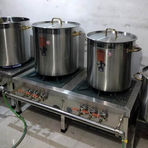 燃气灶台矮脚特厚卤味卤鸭商用低汤灶高汤加厚爆炒炉高压卤肉小型