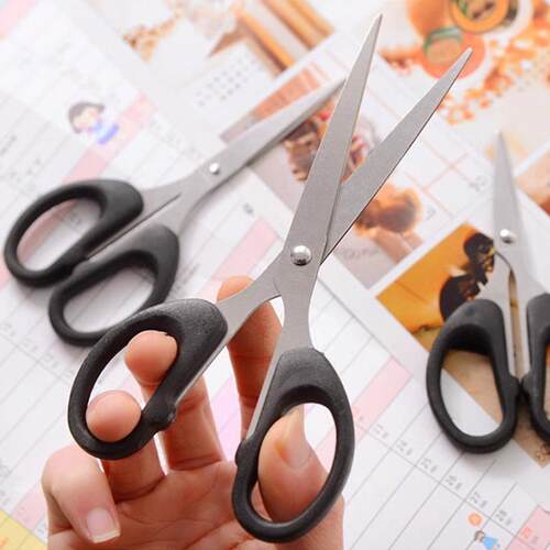 Stainless Steel Office Scissors, Student Craft Stationery Sc