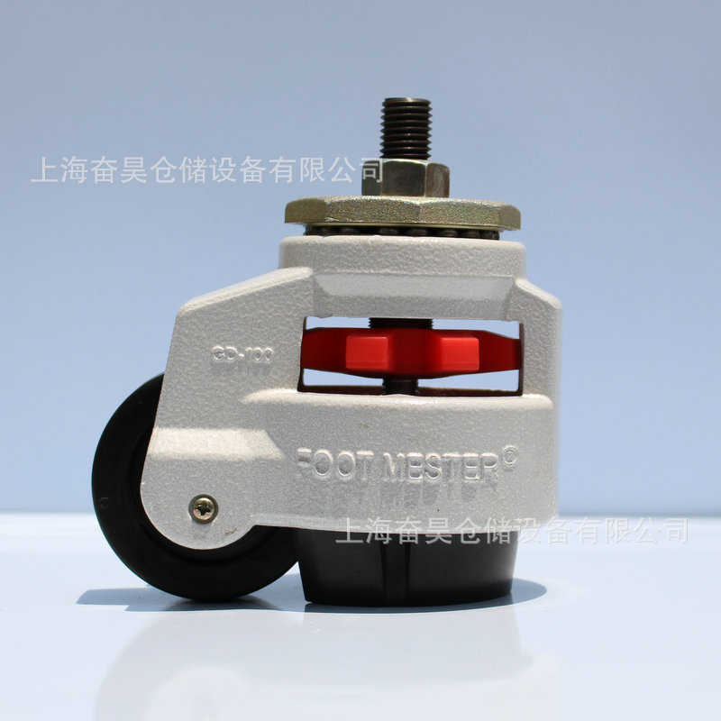 GD-100S水平调节轮福马轮脚轮尼龙可调节万向脚轮万向轮