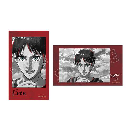 限购5/ 进击的巨人 AniArt BLACK LABEL Ani-Frame卡片套装 8月预