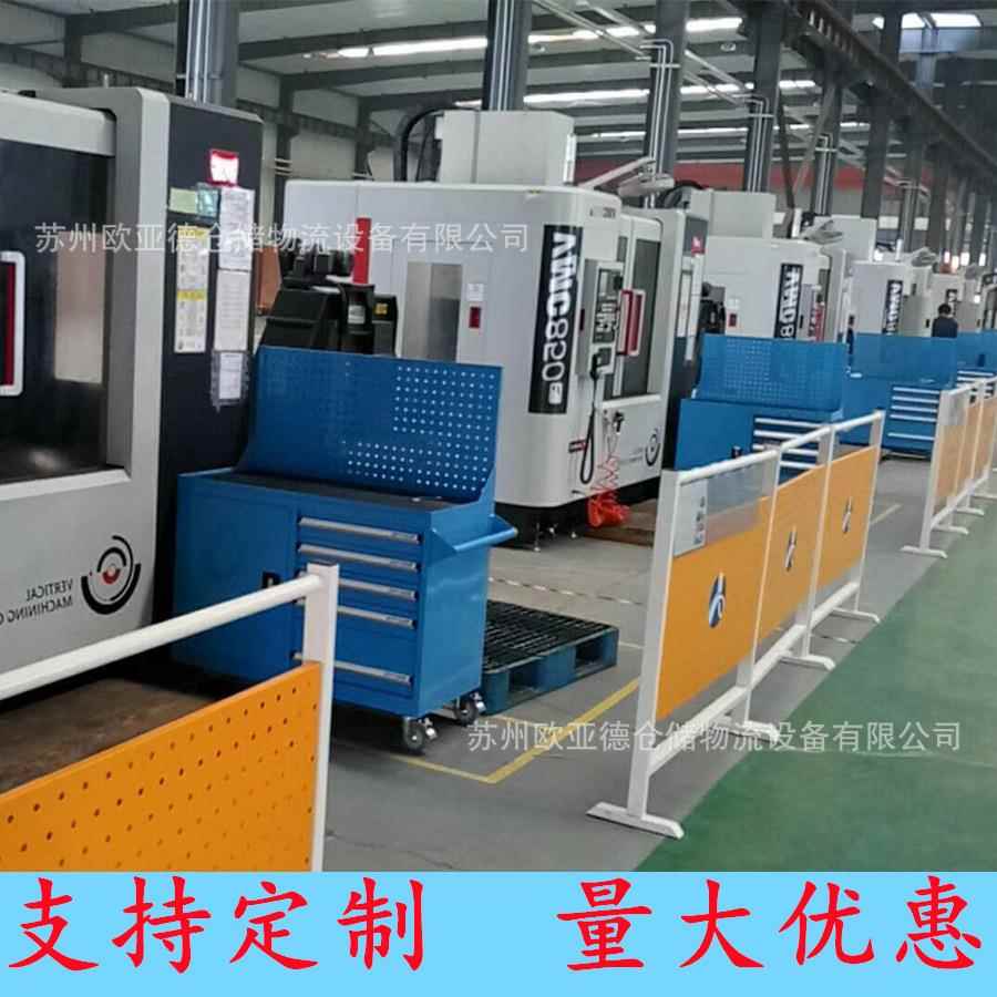 冲孔洞孔板车间隔离网观光通道护栏工厂仓库拼色围栏定制