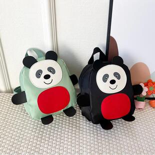 可爱小熊猫宝宝小书包儿童后揹包迷你卡通1 3岁婴幼儿小揹包超萌