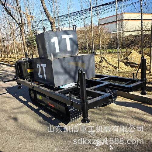 钢制履带运输底盘 动力强劲 满足特种作业需求 多地形用底盘总成