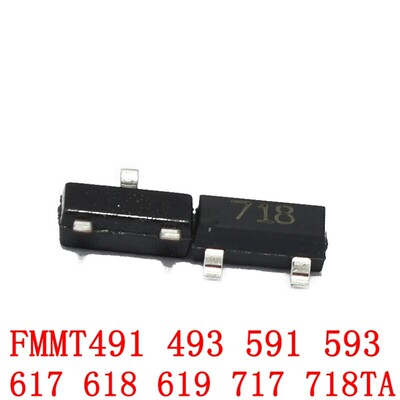 FMMT491 493 591 593 617 618 619 717 718TA SOT23三极管 20个