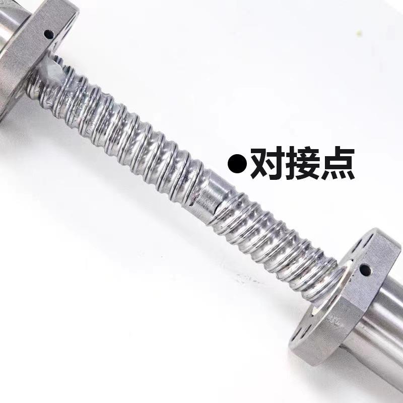 正反牙双向滚珠丝杆左右旋丝杠螺母套装1605手摇升降2005直线模组