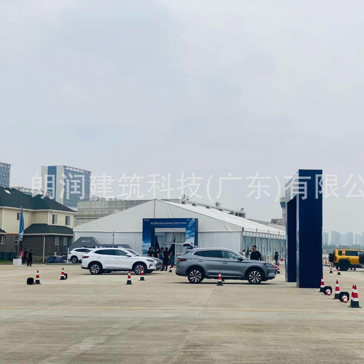 户外活动展示帐篷大型车展广告篷房朗润厂家出租出售
