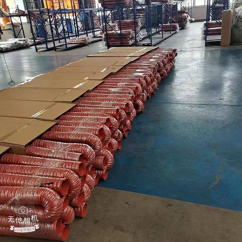厂家 红色硅胶管 25mm大口径耐温300度软管 钢丝硅胶管