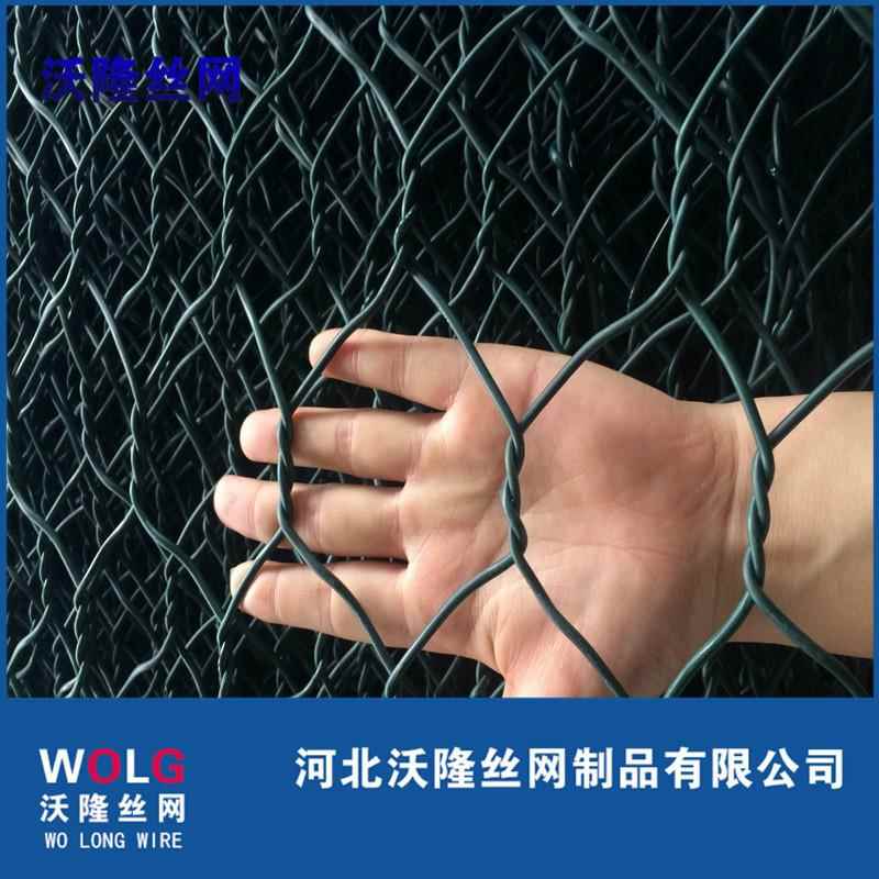 格宾石笼网河道护坡铅丝石笼宾格网堤坡防护石笼网固滨笼绿滨垫网图片