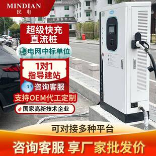 60KW千瓦新能源电动汽车120KW充电桩商用直流单枪双枪快速充电站