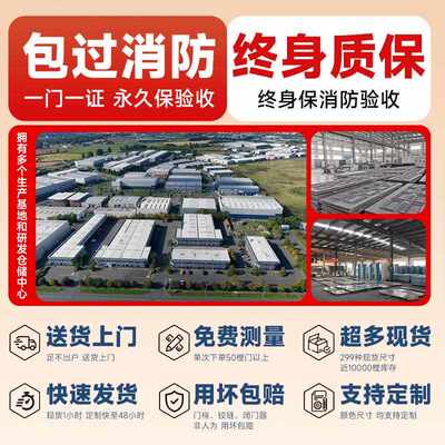 304不锈钢防火门厂家直销甲乙级可定201商场安全逃生门工程消防门