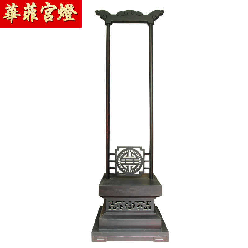 华菲宫廷落地灯 仿古中式木质宫灯灯笼客厅灯具摆放装饰道具