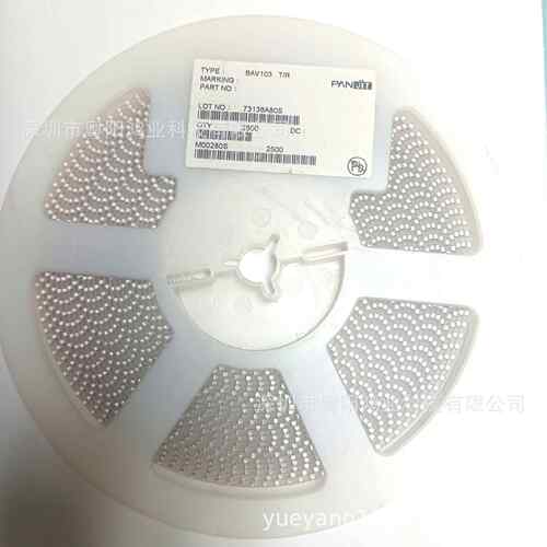 2.5K/盘BAV103T/RLL41481N60P强茂ST开关二极管贴片SOD80