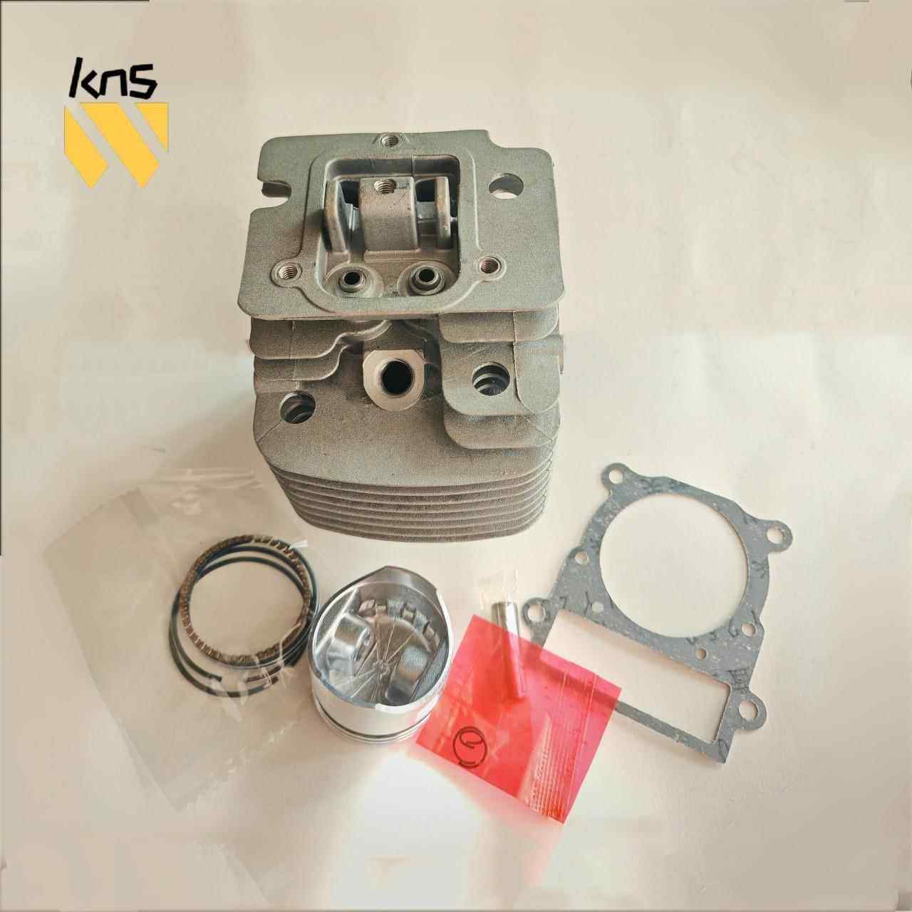 割草机四冲140-分3气缸打环草割灌机林威14JKM0体汽程缸头套活塞