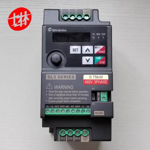 台湾shihlin士林变频器SL3-043-0.75K1.5K2.2K单三相380V021-0.4K