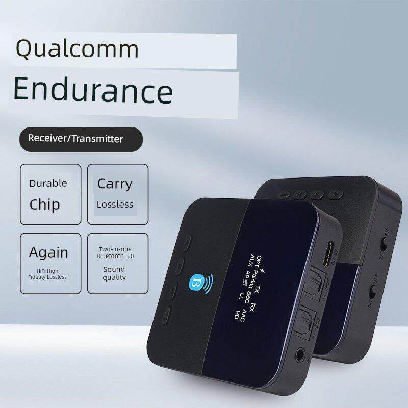 智能高端低延迟光纤音频转拖音响箱功放二合一专用接收蓝牙发射器