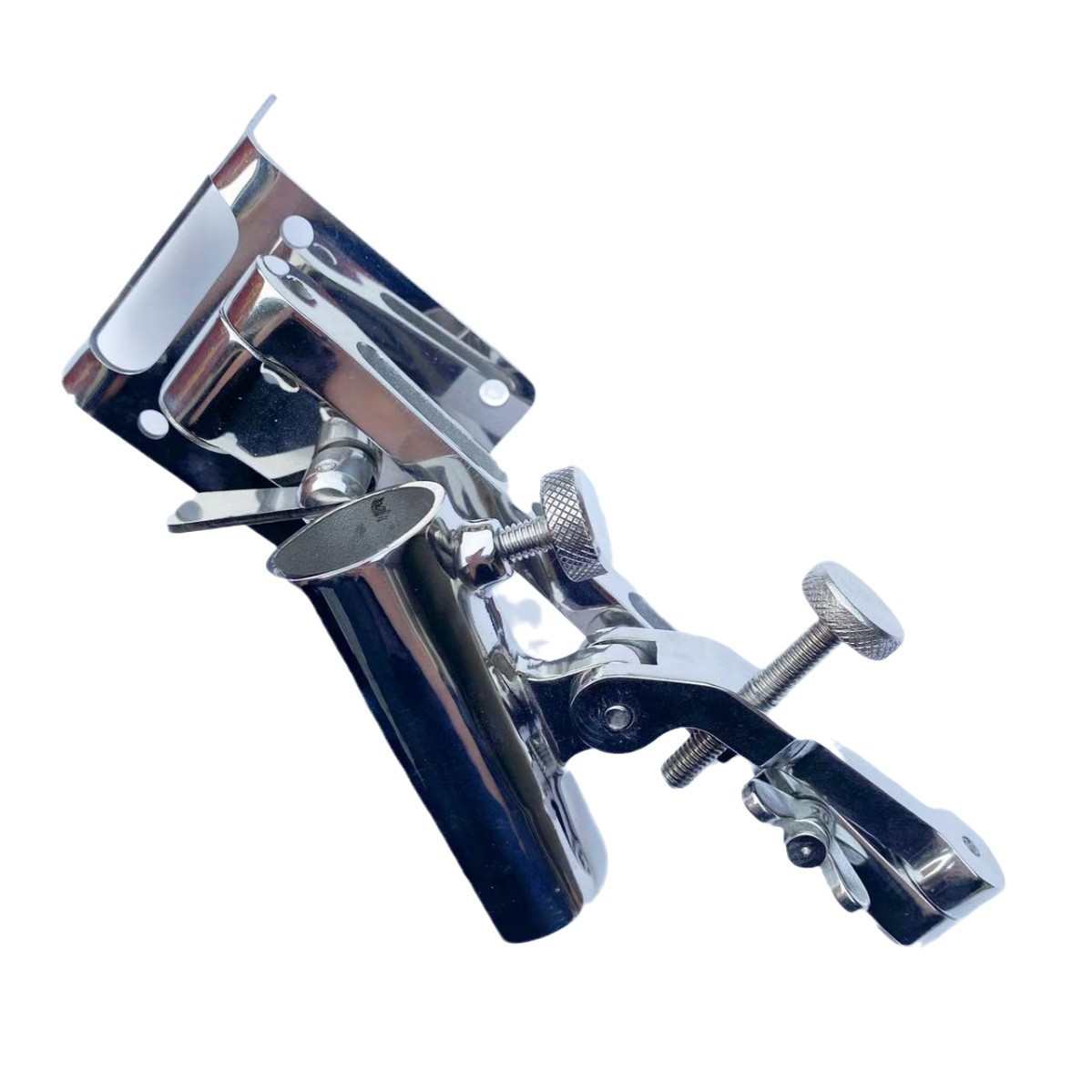 不锈钢钓箱配件拐角五件套钓箱配件伞架万向炮台出口