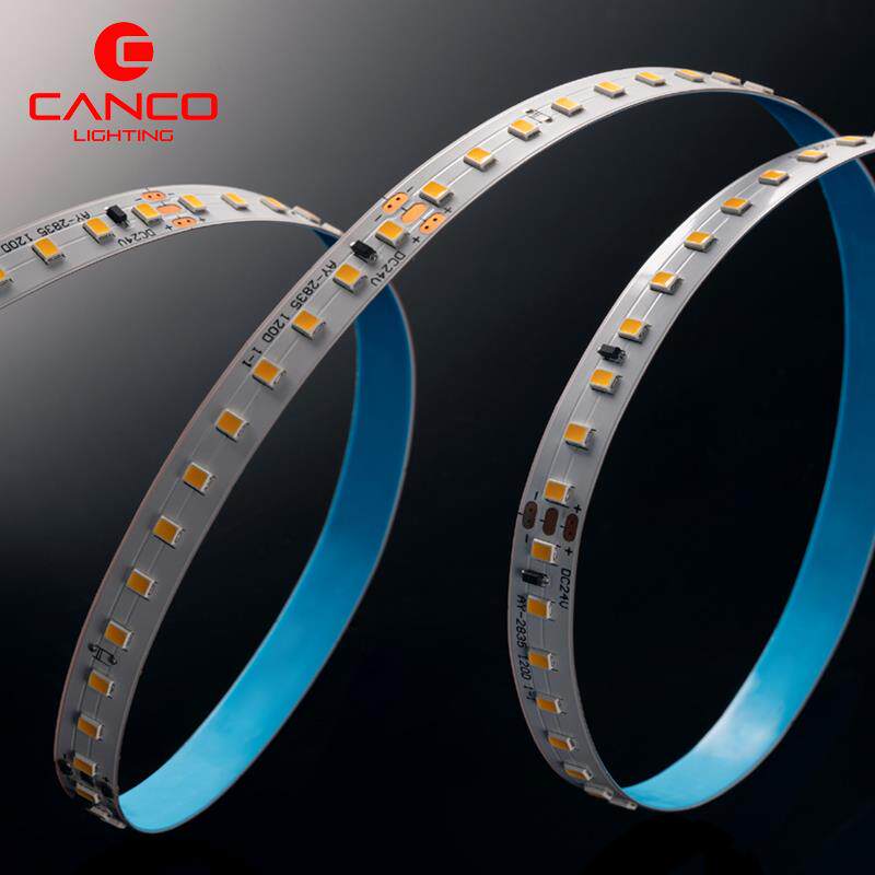 凯客LED低压灯带高显24v自粘背胶贴片氛围软灯条铝型材铝槽线性灯