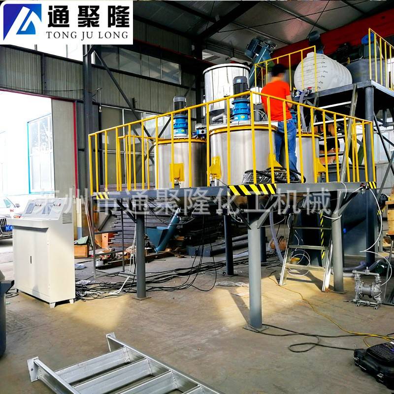 莱州通聚隆墙体建材设备生产水泥发泡板材成套PLC发泡专用机械