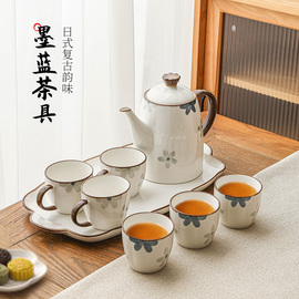 釉下彩茶杯茶壶功夫茶具套装，中式家用2023陶瓷，泡茶具礼盒日式