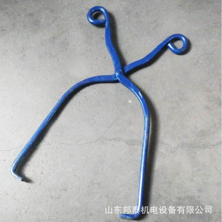 枕木运输工具便携式枕木夹火车轨道铺设轨枕搬运夹钢轨抬高夹钳