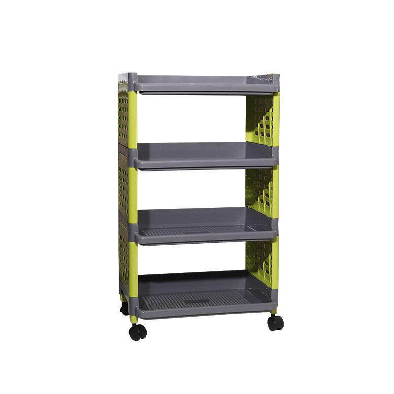 客厅厨房浴室多功能置物架塑料落地置地式办公室储物收纳整理架子