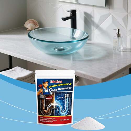 JAKEHOE Drain Cleaner for Kitchen Sinks - Cleans and Removes