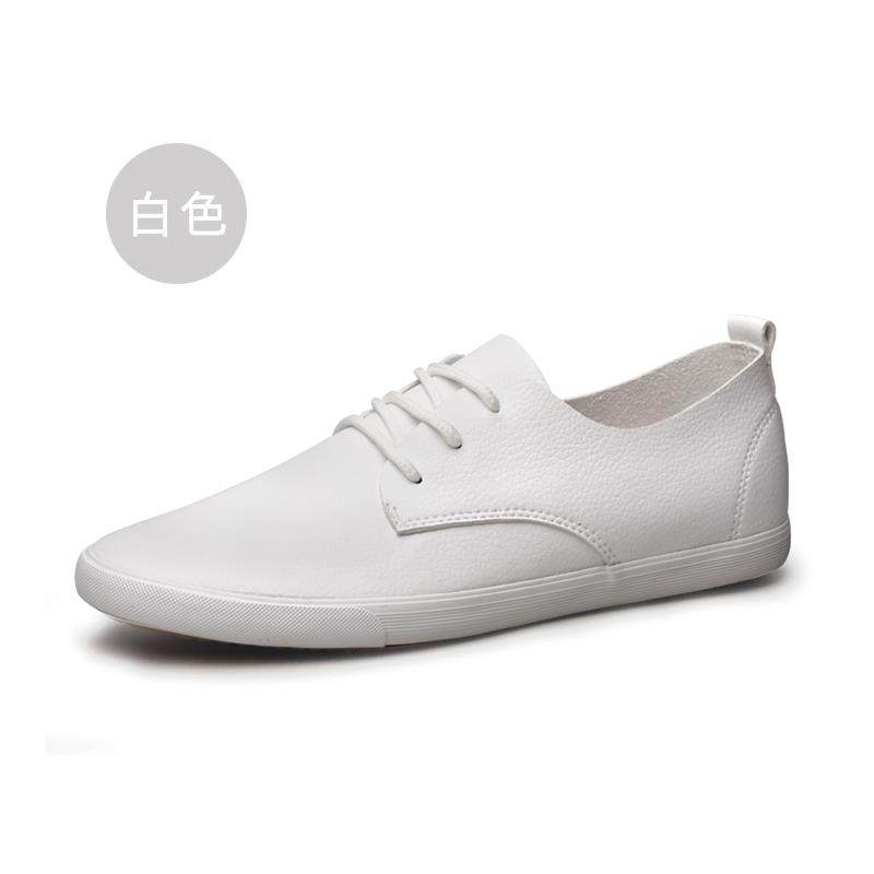 正品呆家低帮男鞋黑色春季韩小版系男士鞋休闲潮流平底鞋男休带闲