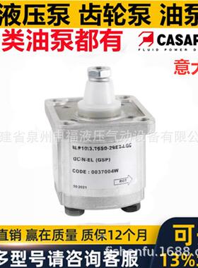 意大利凯斯帕CASAPPA液压齿轮油泵PLP10.3.15D0 PLM10.马达电动