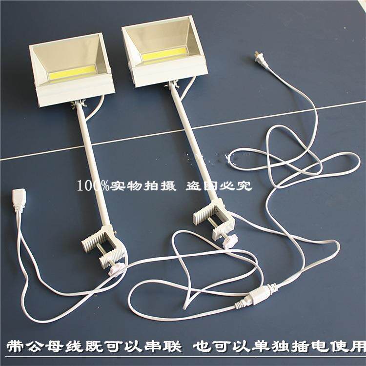 LED50W/70W展会长臂展览灯长杆灯背景墙画幕会展照画广告门头射灯