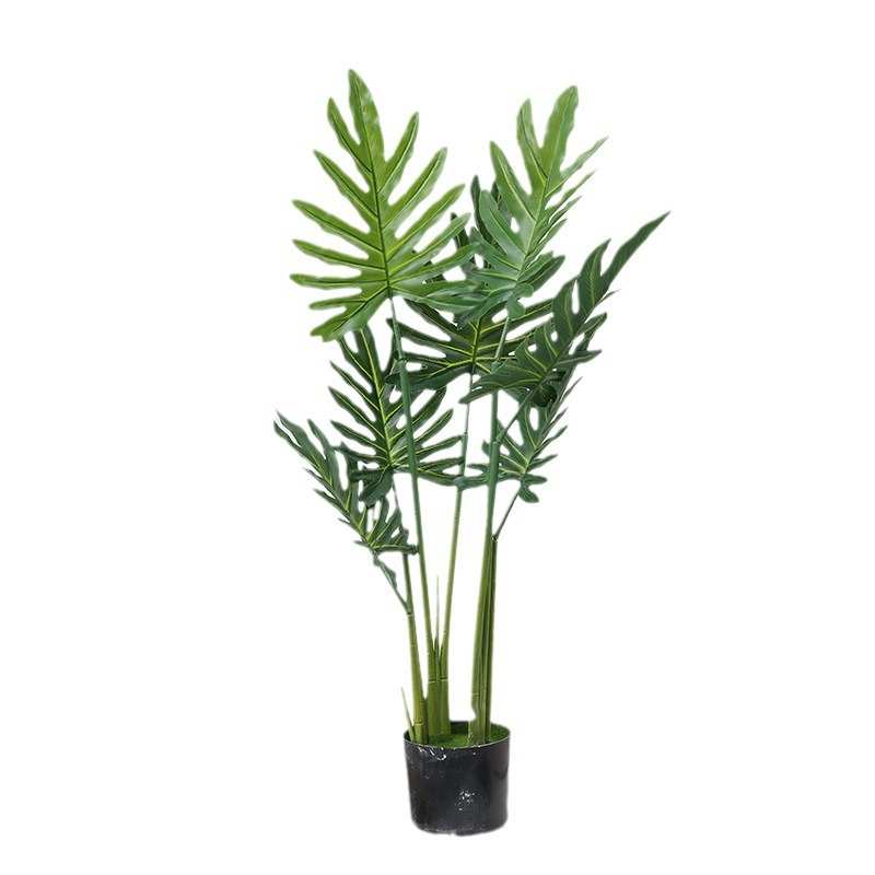 仿真新春芋树 北欧风家居客厅室内美化装饰盆栽 仿真植物仿真绿植