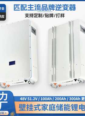 48V壁挂式5-50kw太阳能光伏发电系统家庭储能离并网储能锂电池组