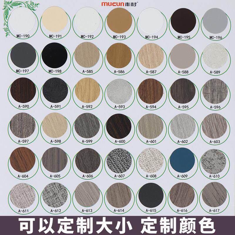 家具贴纸三合一环美贴螺丝钉眼修补衣柜圆形装饰贴大号孔贴盖定制