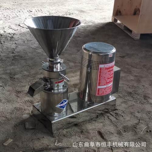 千叶豆腐皮鹌鹑蛋骨泥磨花生酱芝麻酱辣椒酱磨浆机乳化沥青胶体磨