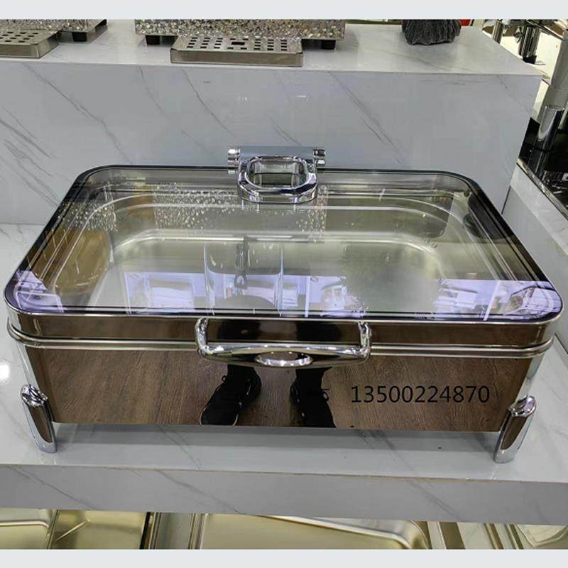 304不锈钢自助餐炉保温炉方形翻可视液压布菲炉酒店早餐电加热板,餐饮具,酒店餐具,淘宝优惠券,粉丝福利购,淘宝优惠卷