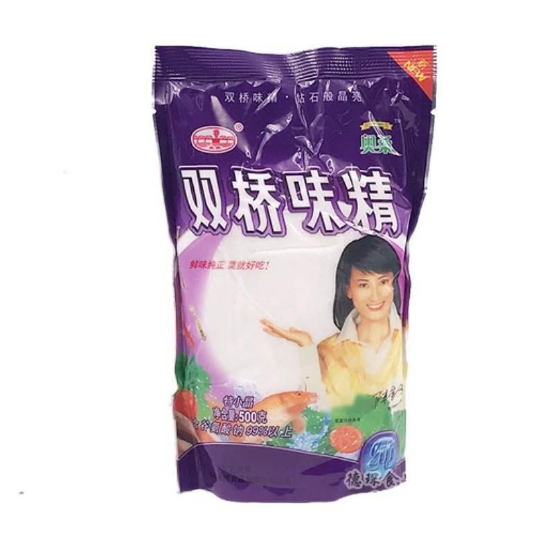 双桥味精500g250g100g小晶体家用厨房火锅米线炒菜提味增鲜调味料