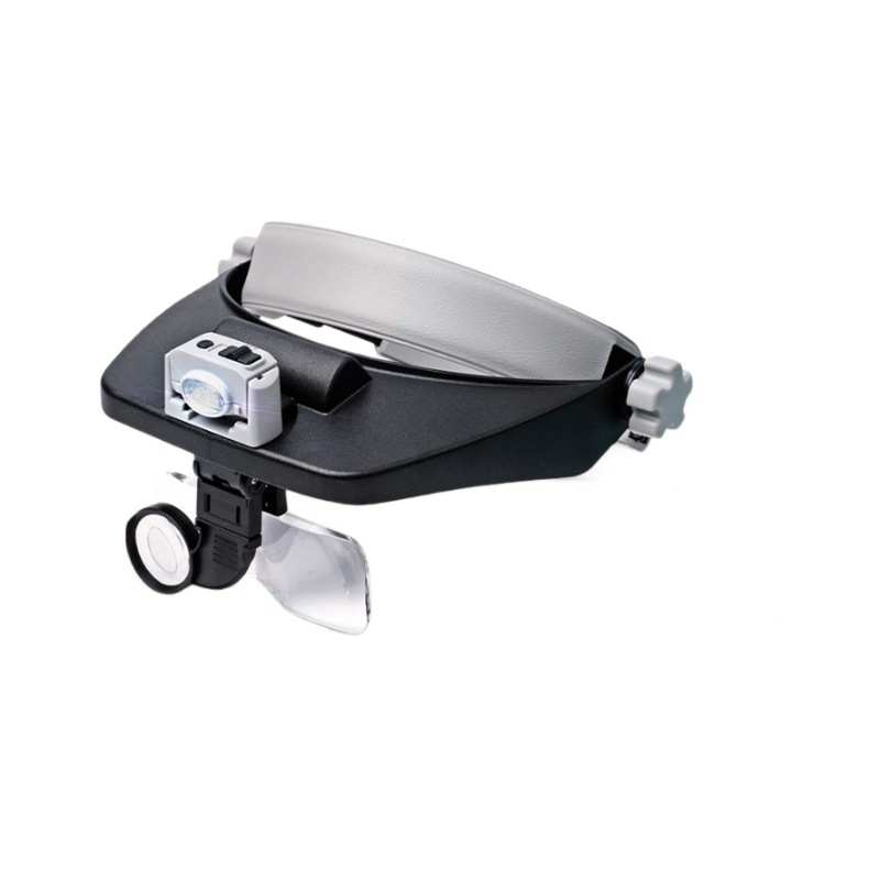 供应led放大镜批发-头戴多功能放大镜12种倍率老人看手机