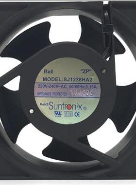 SANJUN/三巨SJ1238HA2 220V12038耐高温电气柜焊锡散热排风扇风机