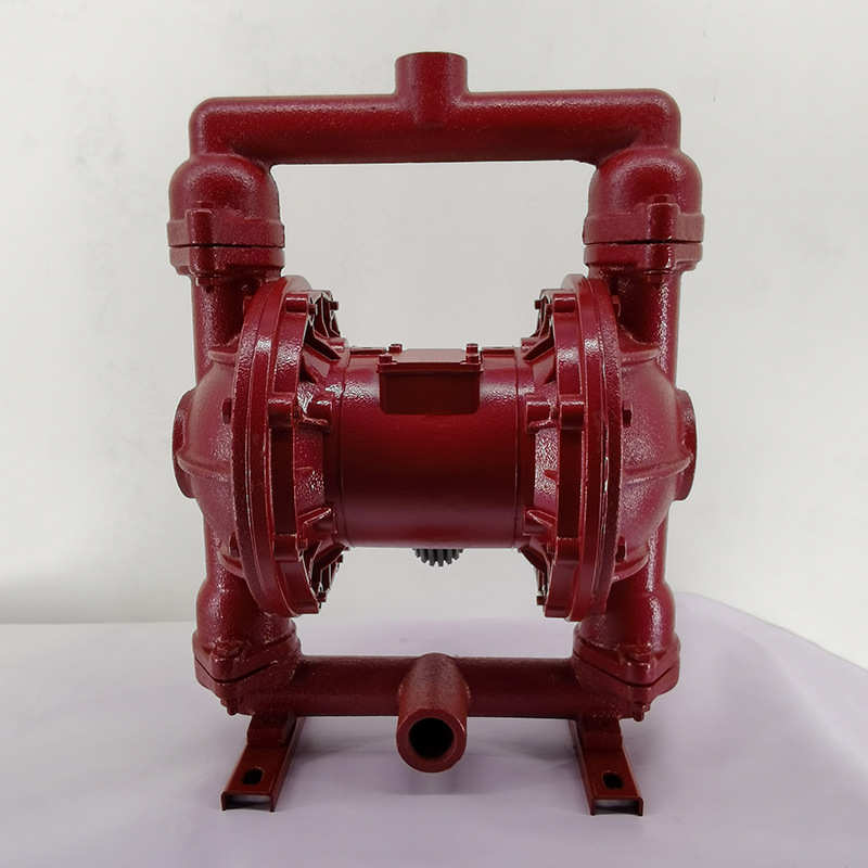 厂家直供QBY-K10 15铸铁气动隔膜泵 气动泵混合液输送污水泵