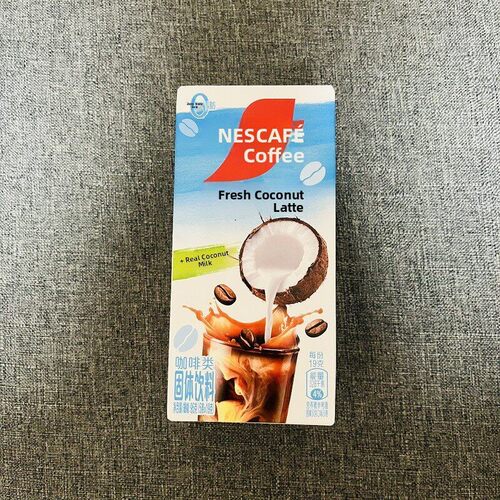 nescafe雀巢咖啡特调果萃生椰拿铁风味咖啡速溶饮料便携幽兰茉莉