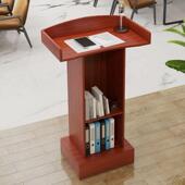 发言台演讲台讲台迎宾台简约现代接待台台咨客台小型立式 导台