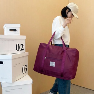 旅行包大容量女拉杆手提短途出门差方便携带待产收纳包袋子产妇李