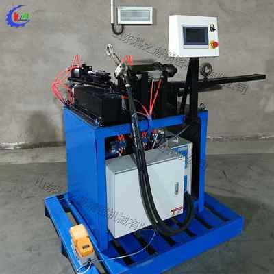 全自动钢管封口机 体育器材管材封头设备 Pipe sealing machine