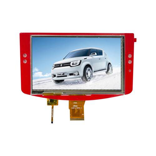 7.0寸RGB接口800*480工业350亮度LCD液晶显示屏电容触摸tft液晶屏