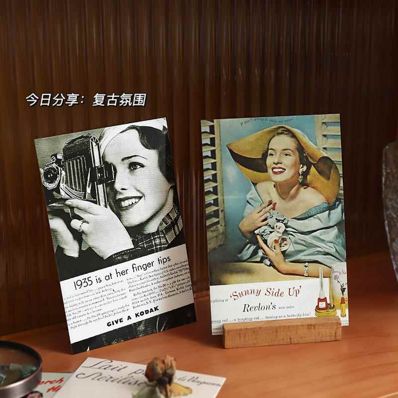 xyt浪漫往事复古明信片 美式海报墙贴卡片墙面装饰留言礼物