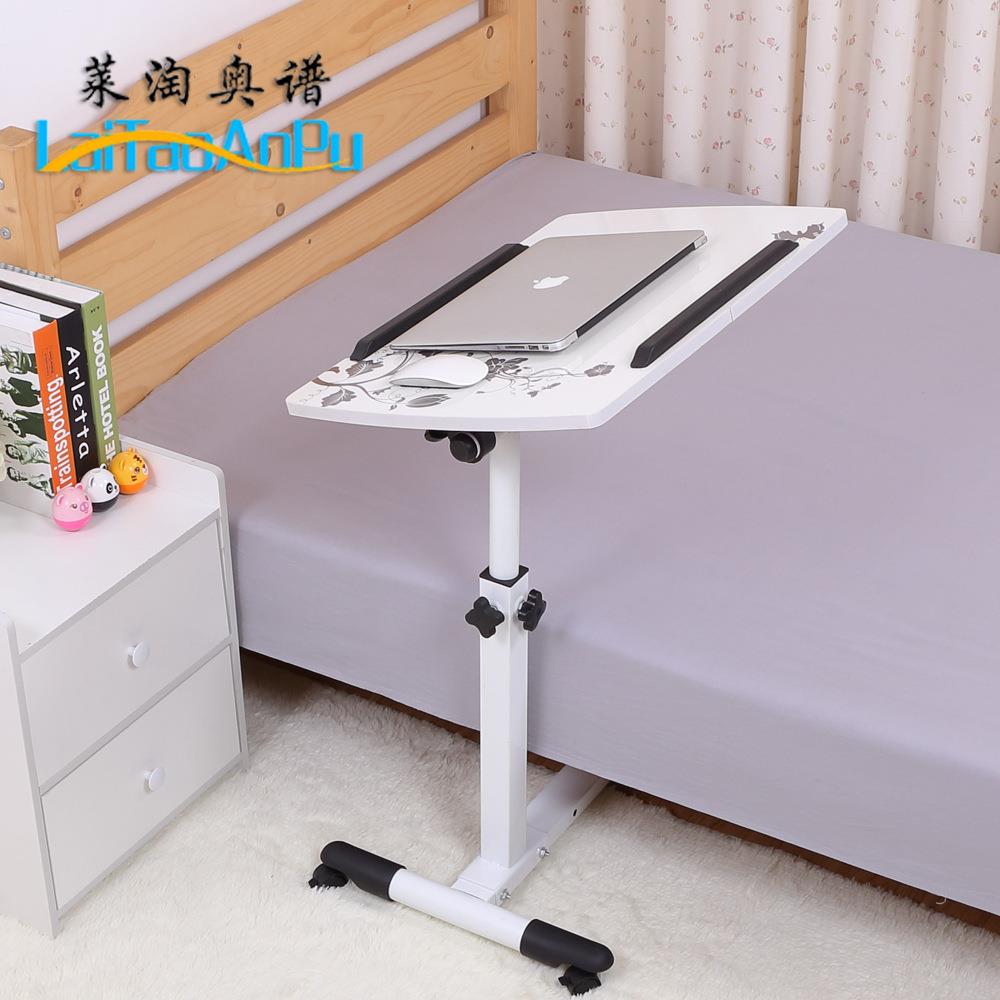 包邮 简易懒人笔记本电脑桌床上用 家用床上电脑桌床边桌小书桌子