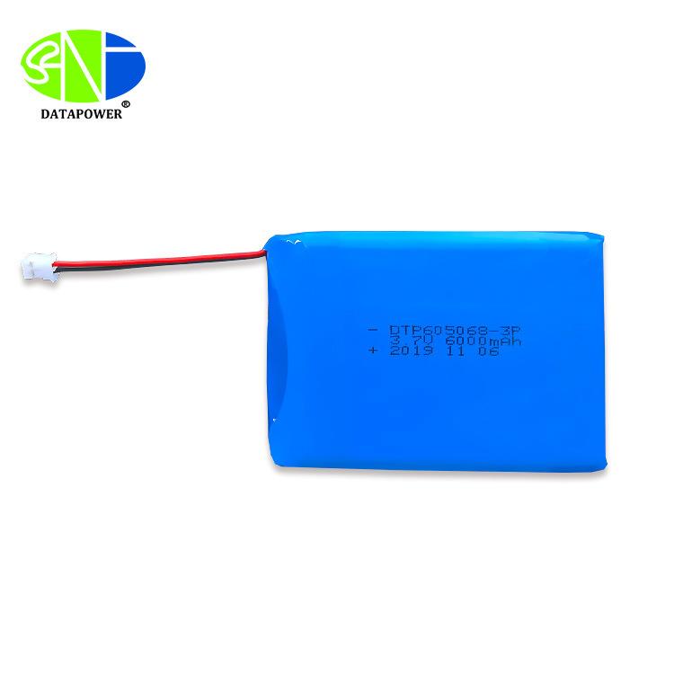 DTP605068-3P3.7V6000mAh智能机器人扫地机器人聚合物锂电池