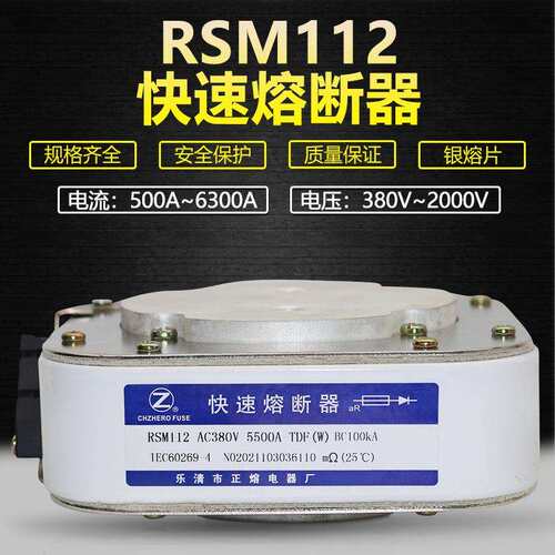 RSM112-380V500V/2800A3000A3200A3500A3800A4000A快速熔断
